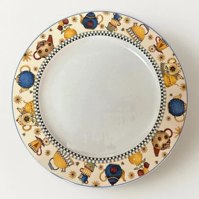 Juego de 4 teteras de gres coleccionables de colección Sakura Debbie Mumm 1998 Foto 1 de 4