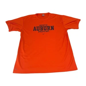 Auburn Tigers Nike Shirt Herren 2XL Orange Team Tag Y2K NIkeFit DRY - Bild 1 von 9