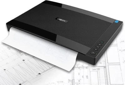 VF3240 Large Format Flatbed Scanner, A3 Size, 2400 DPI, CIS Sensor, Scan 297 × 4 - Image 1 of 4