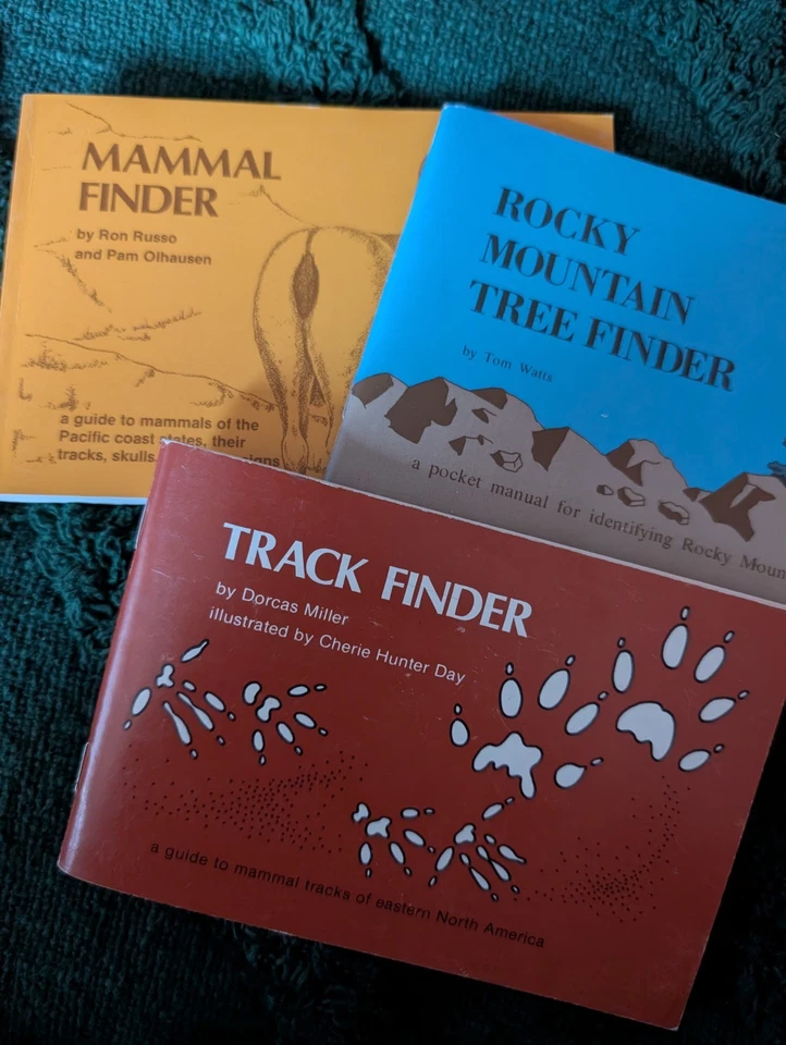 Rocky Mountain Guides Books Lot of 3 Mammal Track Tree Finder Russo Miller Watts - Image 1 of 4
