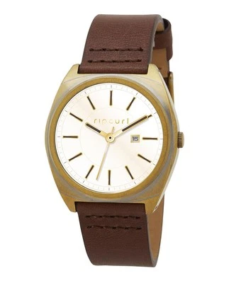 Rip Curl Womens BRINK OLD GOLD LEATHER WATCH New - A3004G Old Gold Rrp $179.99 - image 1 of 4