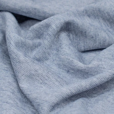 Feinstrick meliert blau Strick Meterware (Preis=0,5 m) - Bild 1 von 4