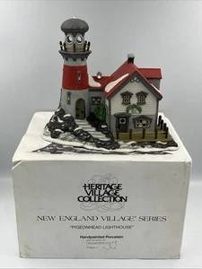 Department 56 Pigeonhead Lighthouse New England Village Series 5653-7 Christmas - Picture 1 of 7