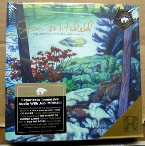Joni Mitchell - The Asylum Albums 1972-1975 QUADIO Blu-ray Box Set BRAND NEW - Picture 1 of 3