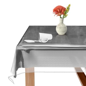 Clear Table Cover Protector 0.15mm (Clear, 60" x 108" / Rectangular) - Picture 1 of 6