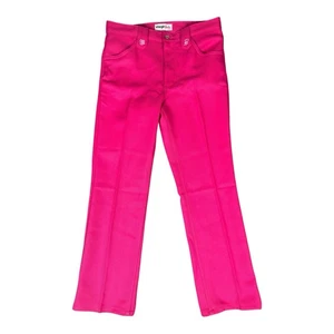Wrangler x Barbie High Rise Wrancher Pink Denim Boot Cut Jeans 28 - Bild 1 von 14