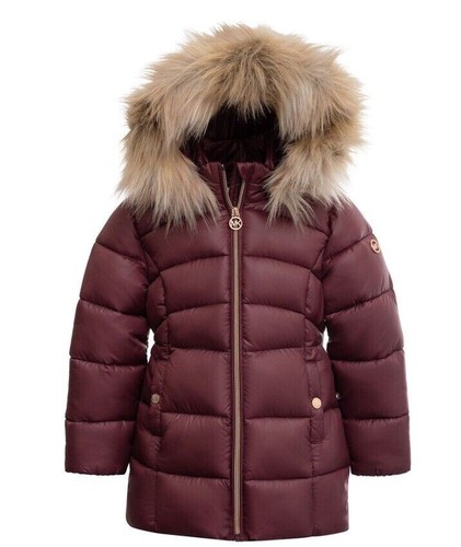 Cappotto da stadio pesante Michael Kors BLUSH bambino e bambina 2T