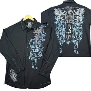 Filter Shirt Mens XL Black Limited Edition Embroidered City of Angels Phoenix - Picture 1 of 15