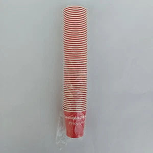 50 Air Berlin Kaffeebecher Pappbecher GENIEßEN SIE IHREN FLUG rot airberlin NEU! - Bild 1 von 7