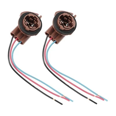 LED Bulb Socket Brake Turn Signal Light Harness Wire Plug Connector 3157  4157 - Image 1 of 4