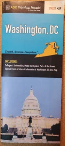 Washington DC Street Map 2000 - Foto 1 di 2
