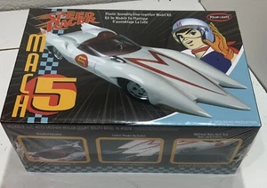 1:25 POLAR LIGHTS *SPEED RACER* Mach 5 Rennwagen Plastik Modellbausatz Neu in OVP #1 - Bild 1 von 3