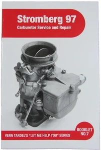 STROMBERG 97 CARBURETOR SERVICE AND REPAIR BOOK FLATHEAD V8 VINTAGE RAT ROD T M - Picture 1 of 1