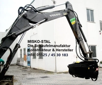 Betonmischschaufel Mischschaufel für Radlader Bagger Minibagger   Fa. MISKO STAL - Bild 1 von 4