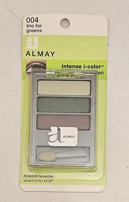 Almay Intense -i Color Trio For Greens #004 ~ New Sealed ~ HTF ~ *Read* - Image 1 of 4