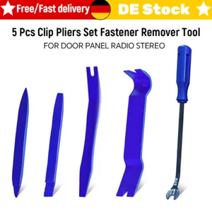 5PCS Set  Auto Zierleistenkeile Lösewerkzeug Türverkleidung Demontage Werkzeuge - Bild 1 von 11