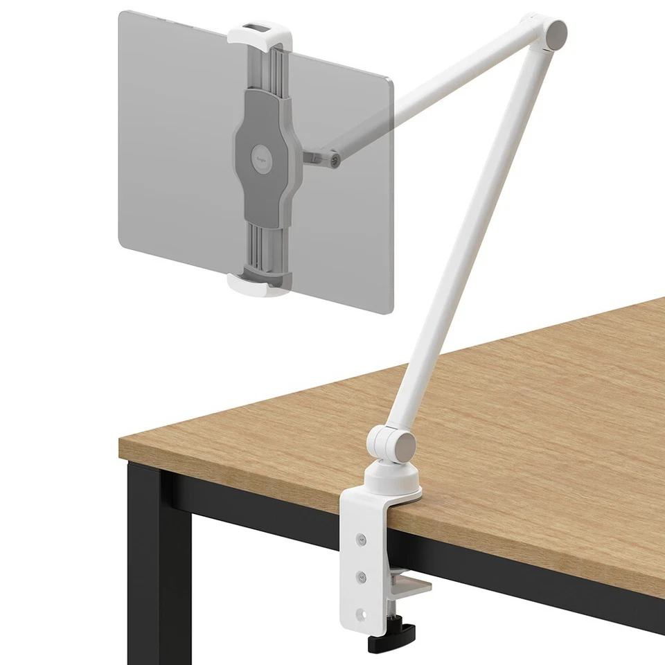 Phone Tablet Holder Clamp Desk Mount for IPhone IPad Adjustable 360 Rotation - Image 1 of 4
