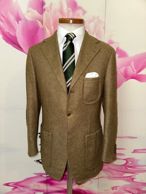 Sartoria Partenopea Loro Piana "Coarsehair" cashmere coathair jacket EU 48 US 38 - image 1 of 4