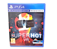 SUPERHOT VR PS4 Playstation 4 (VR Required) TIME MOVES WHEN YOU MOVE