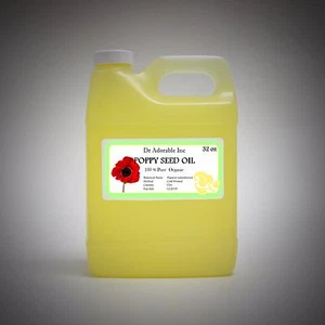 Premium Poppy Seed Oil Pure Organic Fresh Skin Care Health Care Hair Care Nails - Picture 1 of 5