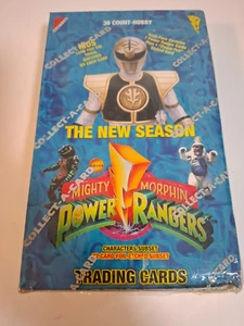 De colección 1994 Mighty Morphin Power Rangers - Tarjetas coleccionables caja completa - Imagen 1 de 4