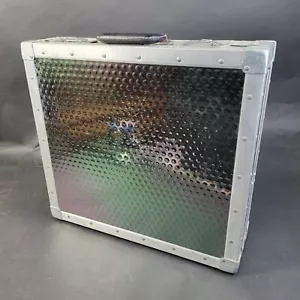 Vintage Penn Fabrication Synth Leder gefüttert Schwerlast Flightcase 20" x 18,5" x 6" - Bild 1 von 17