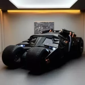 Bicchiere Classic The Dark Knight Trilogy in lega modello auto premium nero opaco 1:18 - Foto 1 di 8