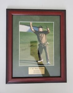 2002 Mark O'Meara Golf Classic  Framed Autograph photo