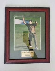 2002 Mark O'Meara Golf Classic Framed Autograph photo - Picture 1 of 4