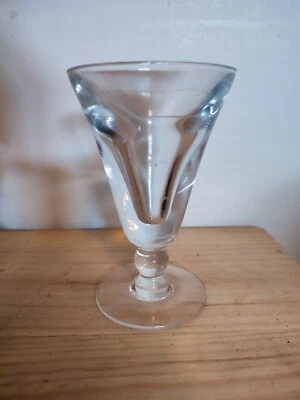 ANCIEN VERRE A ABSINTHE / BISTROT - TRES BEAU - HAUTEUR 14 CM - Photo 1/4