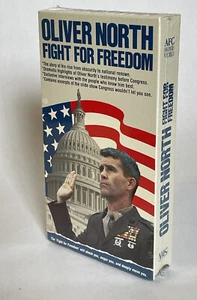 Oliver North Fight For Freedom VHS New Sealed - Bild 1 von 4