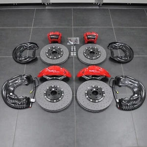 Audi RS4, RS4 B9 Competition Carbon Ceramic Brake Kit - Front and Rear 400/370mm - Imagen 1 de 1