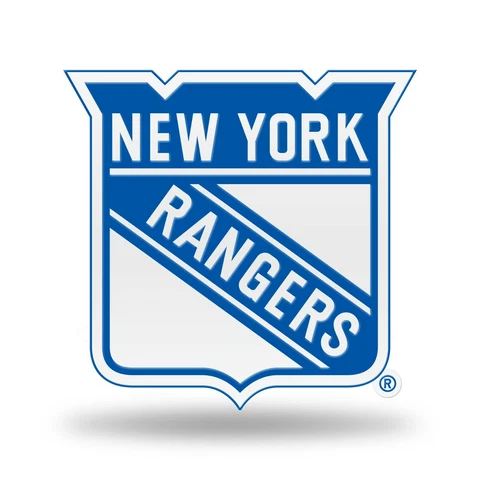 New York Rangers Sharp looking Team Spirit Magnet. 3-1/4" x 3"    #614 Cover