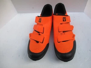 Bike Shoe Mountain Bike Bontrager Evoke Radioactive Orange EU41 UK 7 - Picture 1 of 7