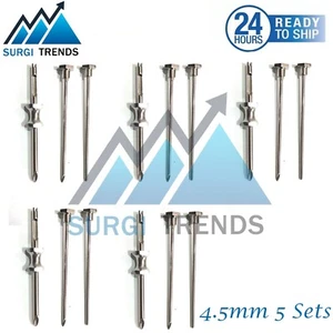 HRT Trocar 4.5mm Hormone Replacement Pellet Insertion Trocars 5 Sets - Picture 1 of 5