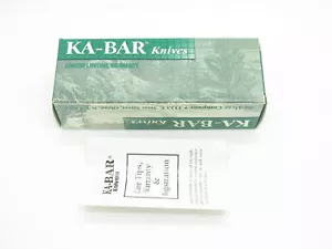 Empty Box Only for Vintage Kabar Hobo 02-1300 Folding Pocket Knife - Picture 1 of 4