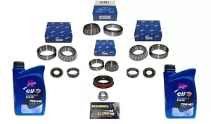 DANA30 Eje Delantero Cojinete Master Kit de Reparación + Fluido Jeep Cherokee KJ - Imagen 1 de 1