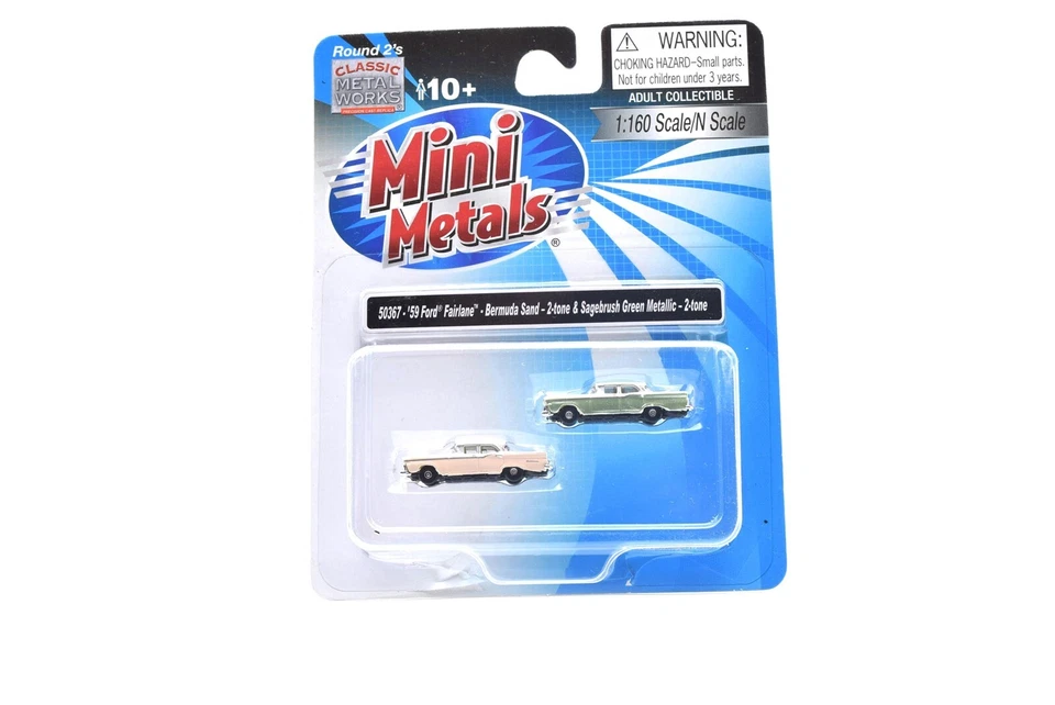 Classic Metal Works 50367 59' Ford Fairlane Bermada Sand 2 Tone Sagebrush Green - Image 1 of 1