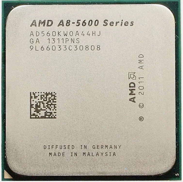 AMD A8-5600K CPU Quad core 4M 3.6 GHz AD560KWOA44HJ 100W Socket FM2 Processors - Image 1 of 1