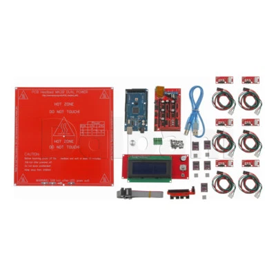 Ramps 1.4 + A4988 + Mega2560 R3 + LCD 12864 Kit For Arduino RepRap 3D Printer US - Image 1 of 4