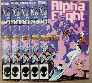 5 LOTTO ALFA FLIGHT VOL 1 #32 Heather McNeil PRIMA Apparizione come Vindicatore IN PERFETTE CONDIZIONI-NM - Foto 1 di 1