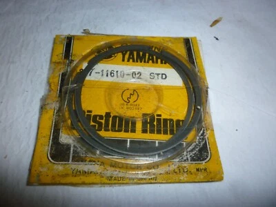JUEGO ANILLO PISTÓN YAMAHA 52,00 mm, TAMAÑO STD, 397-11610-02 / 00 / 01, RD200 1974-76 Foto 1 de 2