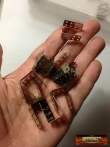 M01284x5 MOREZMORE HPA 10 Perforated Steel Slice 22 Hole Mount Brackets M2 - Picture 1 of 1