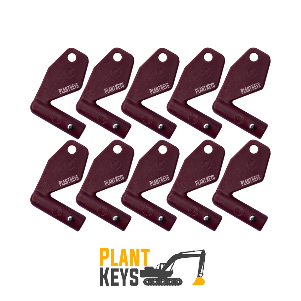 Volvo Isolator 8157766 (Set of 10) Keys - Image 1 of 1