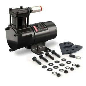 Viair 95C BLACK Light Duty Air Compressor for Motorcycle w/ Omega Bracket - 12V - Picture 1 of 4
