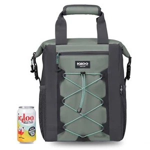 IGLOO MAXCOLD VOYAGER SNAPDOWN 18 BACKPACK COOLER CAMPING FESTIVAL - Picture 1 of 7