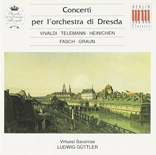 Ludwig Güttler/Virtuosi Saxoniae Concerti per l'orchestra di Dresda (1988.. [CD] - Bild 1 von 1