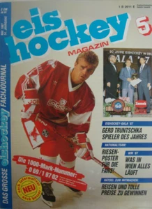 Eishockey Magazin 5 Mai 1987, DEB Riesenposter, WM  '87, Alle Ligen u.v.m., RAR! - Bild 1 von 2