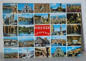 Firenze italia cartolina ricordo veduta multi immagine - Foto 1 di 2