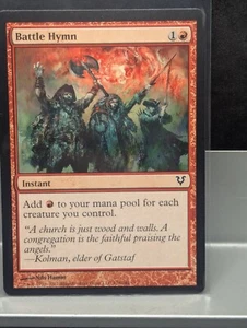 Battle Hymn X1 LP Avacyn Restored MTG - Picture 1 of 1